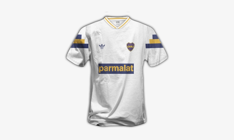 En El Año 1993, Boca Cortó 12 Años De Llevar Al Logo - Boca Juniors Jersey 1993, transparent png download