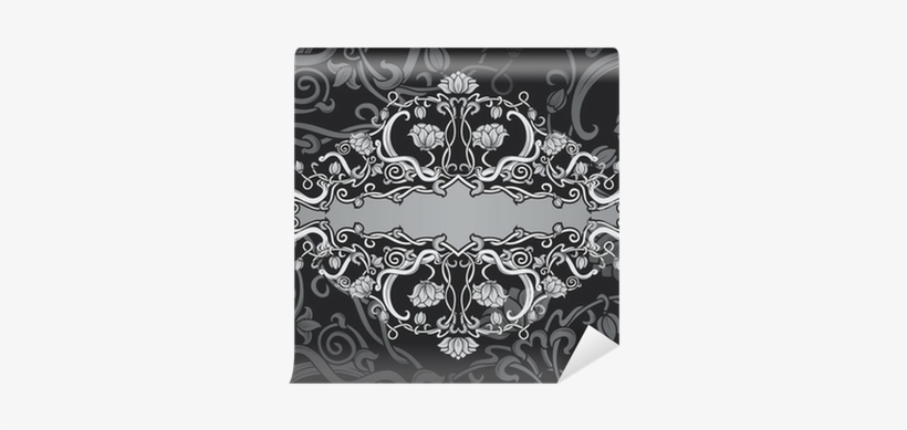 Revival Ornate Frame Background - Paisley, transparent png download