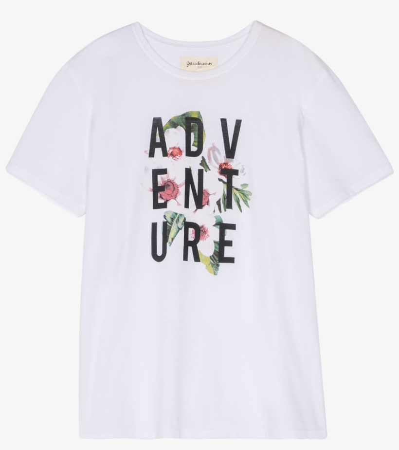 Camiseta Blanca Adventure, transparent png download