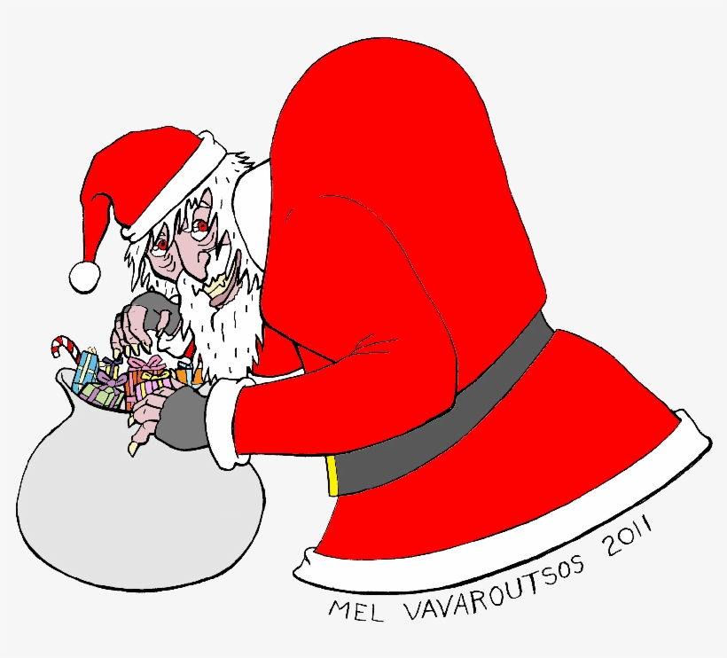 13 Paranoid Facts - Santa Claus, transparent png download