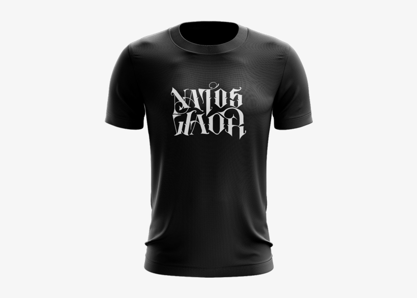 Camiseta Natos Y Waor Blanco/negro - Esports Jerseys, transparent png download