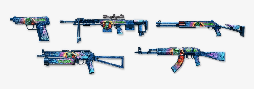 The Most Valuable Things That You Can Get In This Box - Warface Evil Santa Weapons, transparent png download
