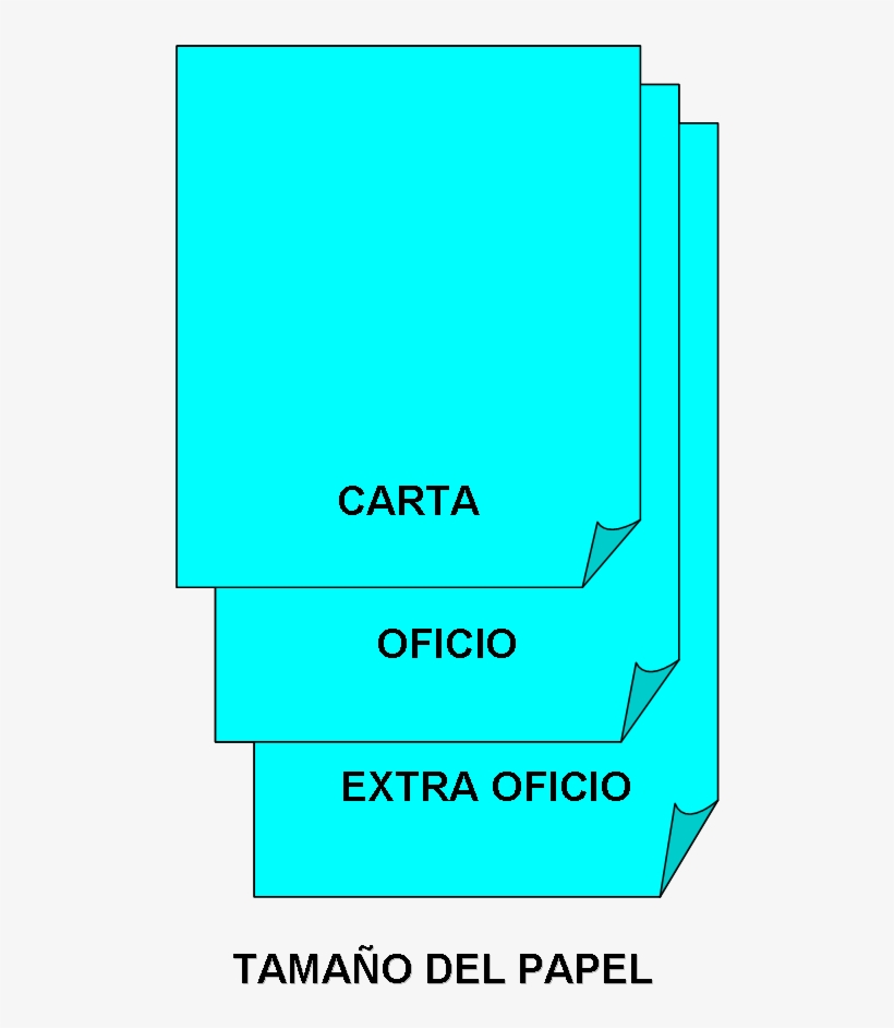 Tamaño Del Papel - Paper, transparent png download