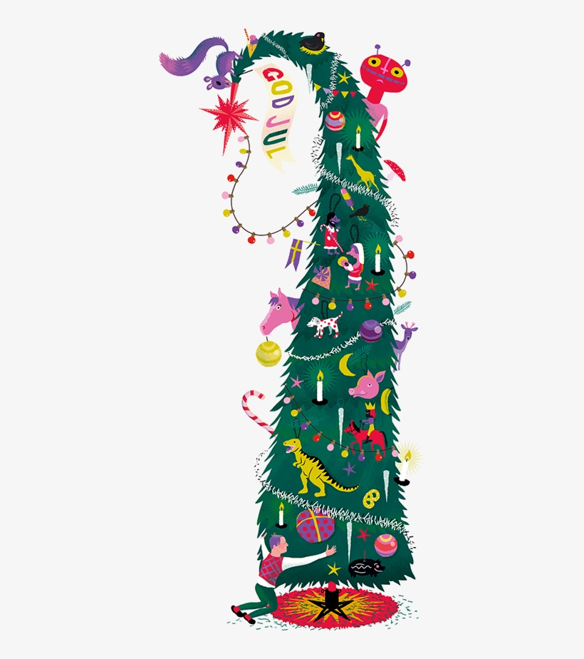 Illustration Christmas Tree Image Jens Magnusson Goran - Christmas Tree, transparent png download