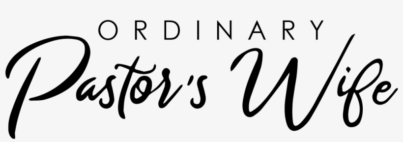 Ordinary Pastors Wife - Calligraphy, transparent png download