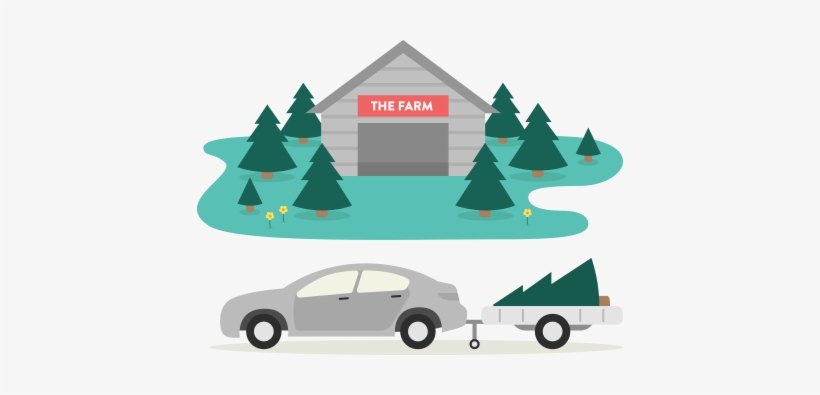 Explore Our Christmas Tree Farm - Christmas Tree, transparent png download
