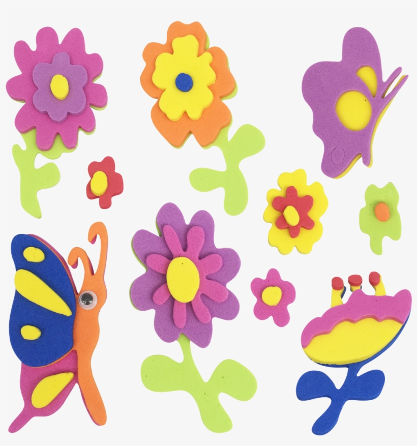 Aplique Ades Cartela Colors C 10 Un Jardim Encantado - Clip Art, transparent png download