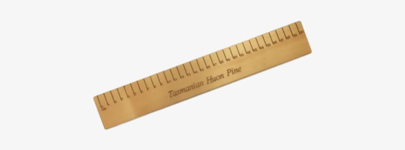 Huon Pine Wooden Ruler - Lagarostrobos, transparent png download