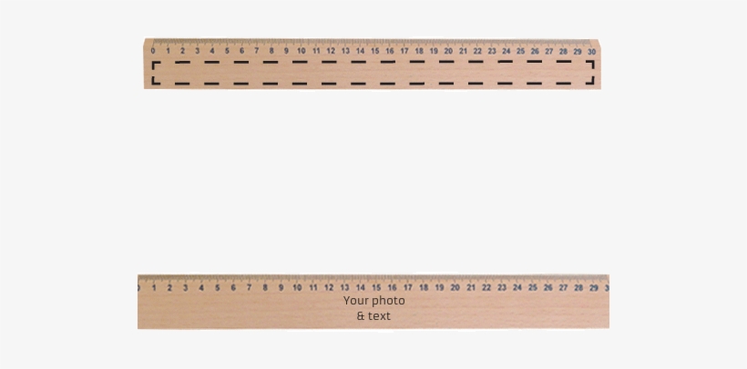 Wooden Ruler - Parallel, transparent png download