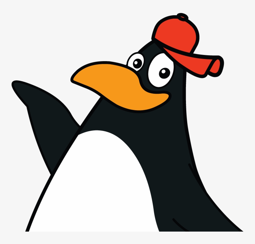 Joey The Penguin Waving - Sunnyside Mall, transparent png download