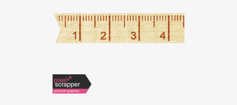 Tape Measure Trim - Office Ruler, transparent png download
