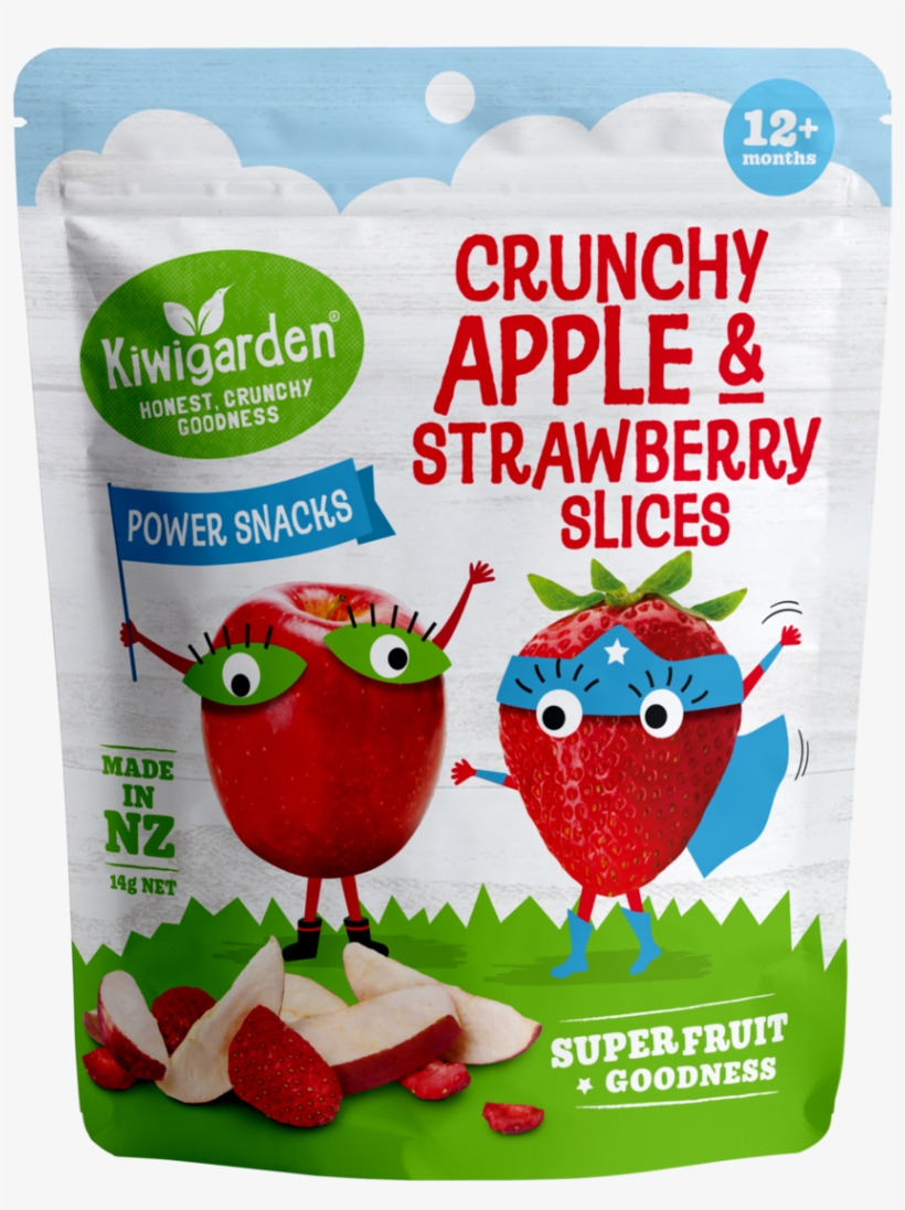 Apple & Strawberry Slices - Kiwigarden, transparent png download