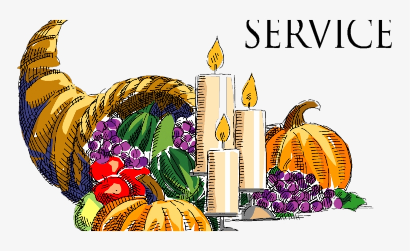 Clipart Black And White Stock Church Thanksgiving Dinner - Thanksgiving Worship, transparent png download
