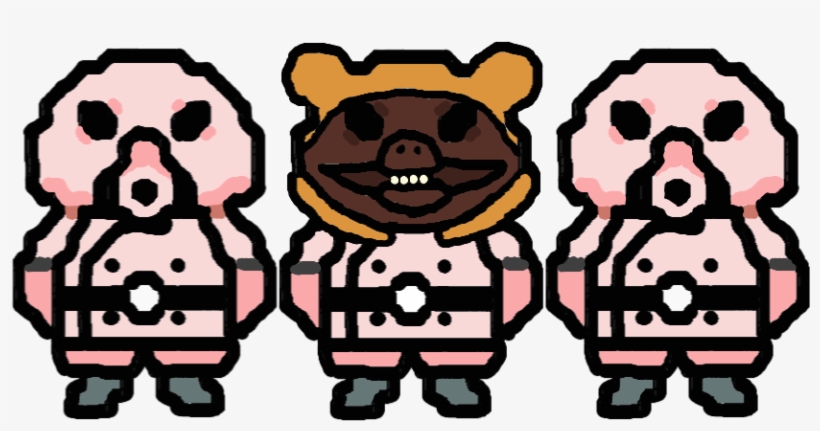 Pigmask Army Reject By Embercoral-d4rwjnl - Pigmask, transparent png download