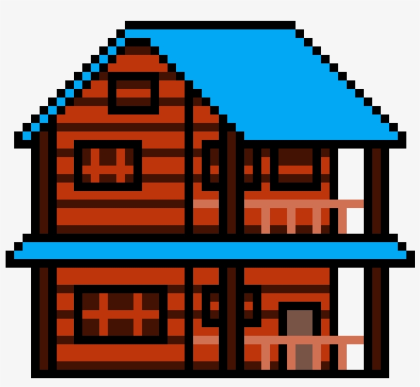 Wood House - House, transparent png download