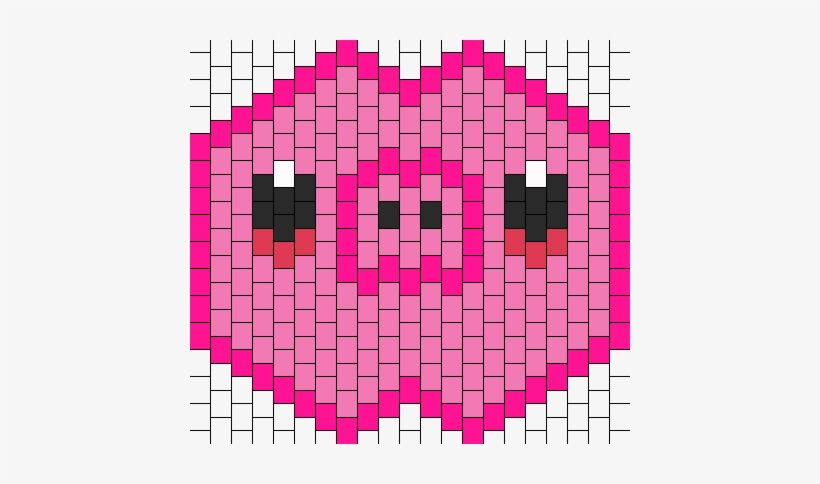 Pig Mask Bead Pattern - Pig Kandi Mask, transparent png download