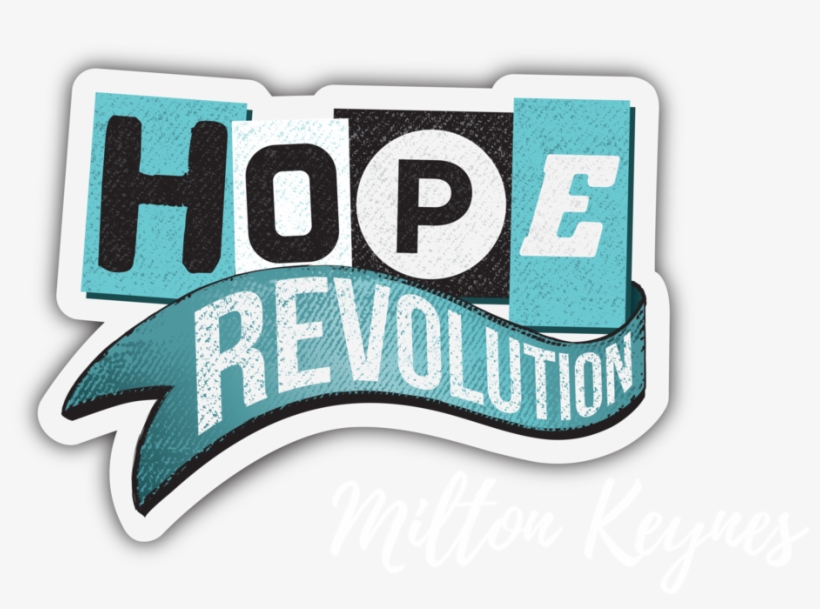 Hope Mk Logo 2018 White Large - Hope Revolution, transparent png download