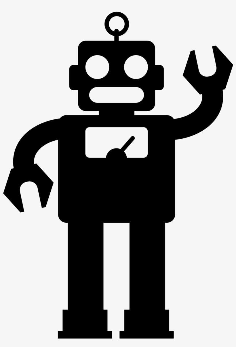 Pasos A Seguir Para Unirte Al Trail De Curatorem - Black Robot Clipart, transparent png download