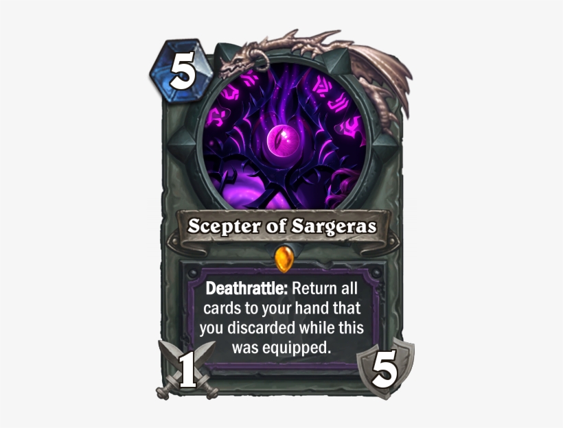 Warrior Legendary Weapon Hearthstone, transparent png download