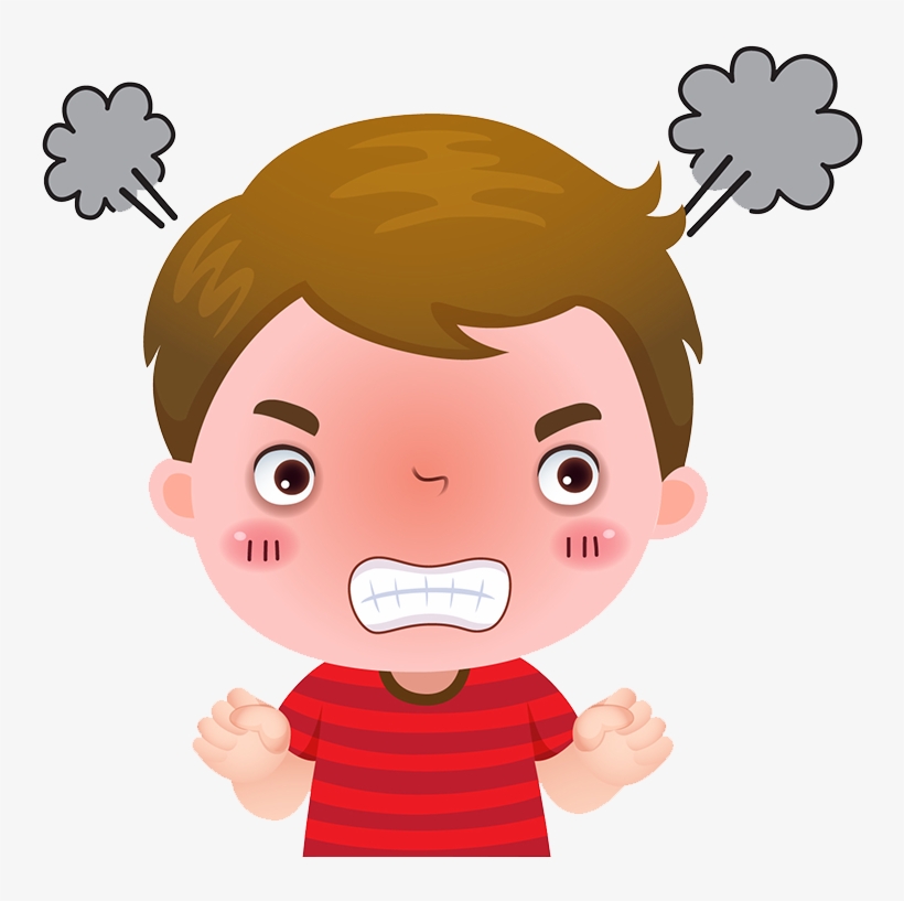 Angry - Tarjeta De Las Emociones, transparent png download