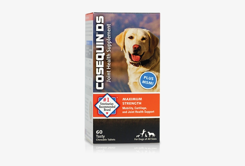Cosequin Max Strength - Cosequin Maximum Strength Plus Msm Chewable Tablets, transparent png download