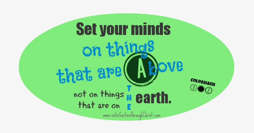 Set Your Minds On Things That Are Above, Not On Things - Smiles Of Nature - Canvas Wall Art Print, transparent png download
