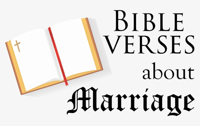 Find The Best Bible Verses About Marriage Here - Old English, transparent png download