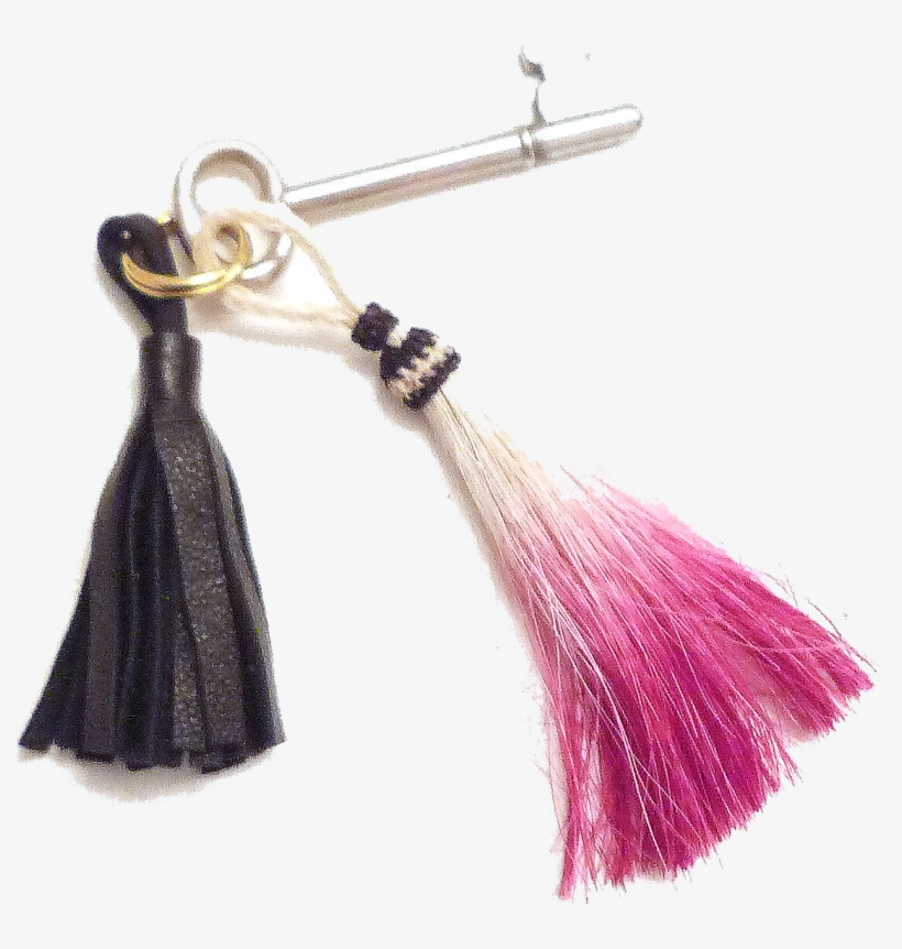 Double Tassel Keychain - Earrings, transparent png download