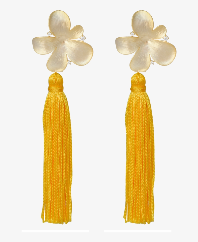 Yellow Flower Tassel - Yellow, transparent png download