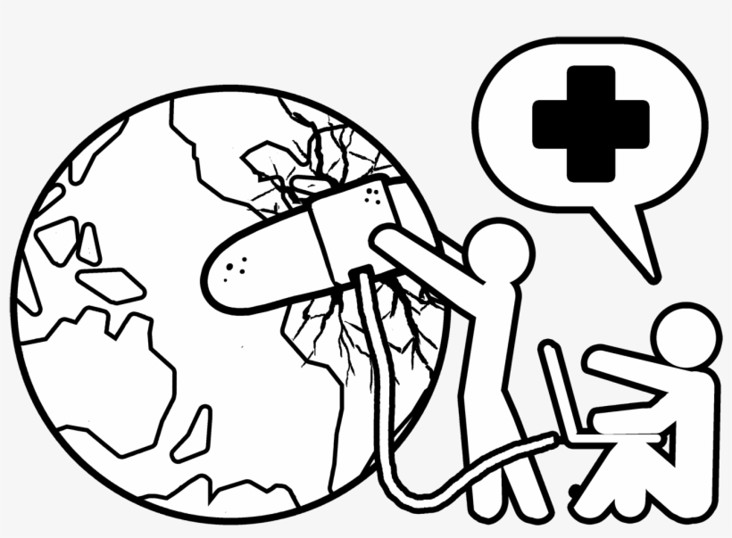 Save The World Drawing - Drawing Of Flood Relief, transparent png download