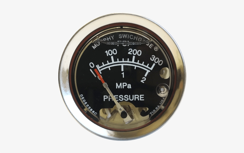 Rev Aa00 Gauge - Murphy 300 Psi Mechanical Pressure Swichgage W/ High, transparent png download