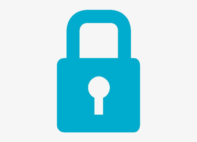 Cadeado Min 1 - Cadeado Azul Png, transparent png download