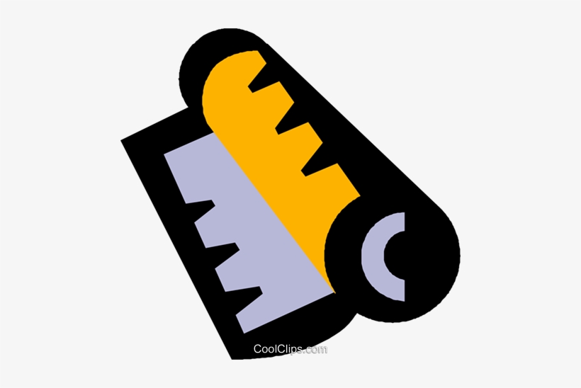 Roll Of Carpet Royalty Free Vector Clip Art Illustration - Clip Art, transparent png download