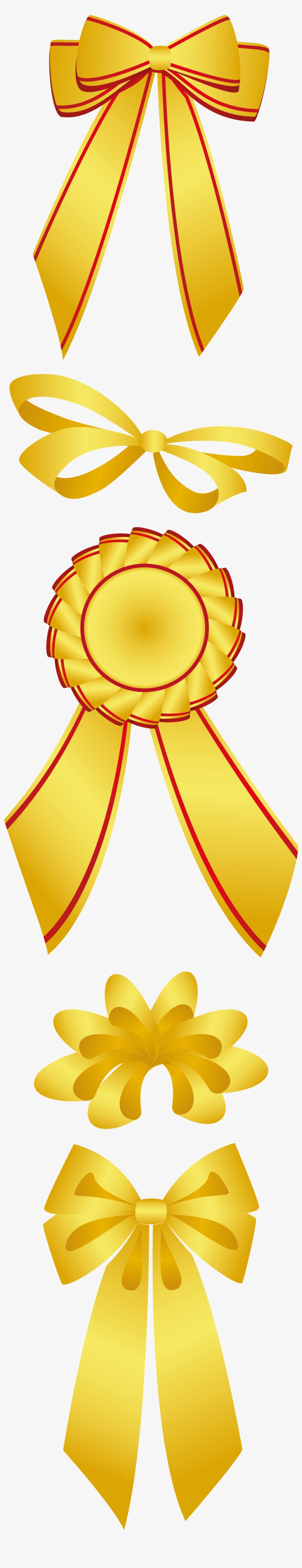 Gold Ribbon Bow Png For Kids - School Batches, transparent png download