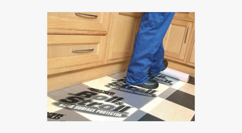 Roll & Stroll Hard Surface 1-500x500 - Everbuild Roll & Stroll Hard Surface Protector, transparent png download