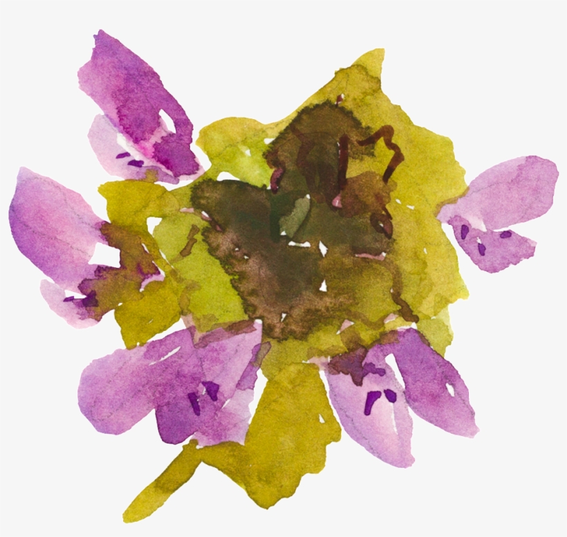 Watercolor Splash Ink Transparent - Watercolor Painting, transparent png download