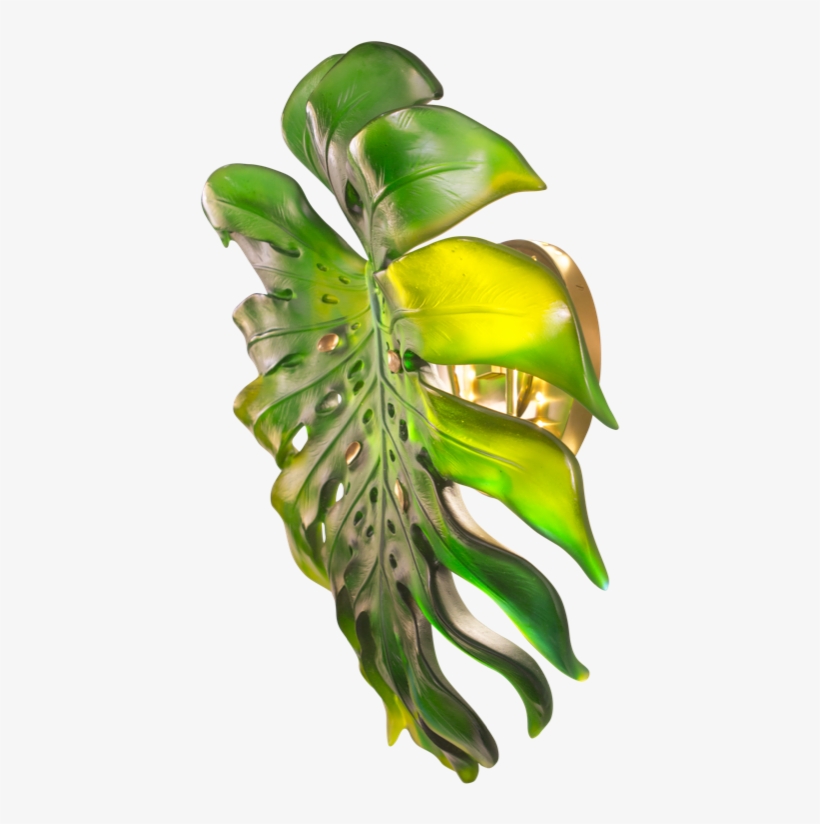 Monstera Small Wall Lamp, transparent png download