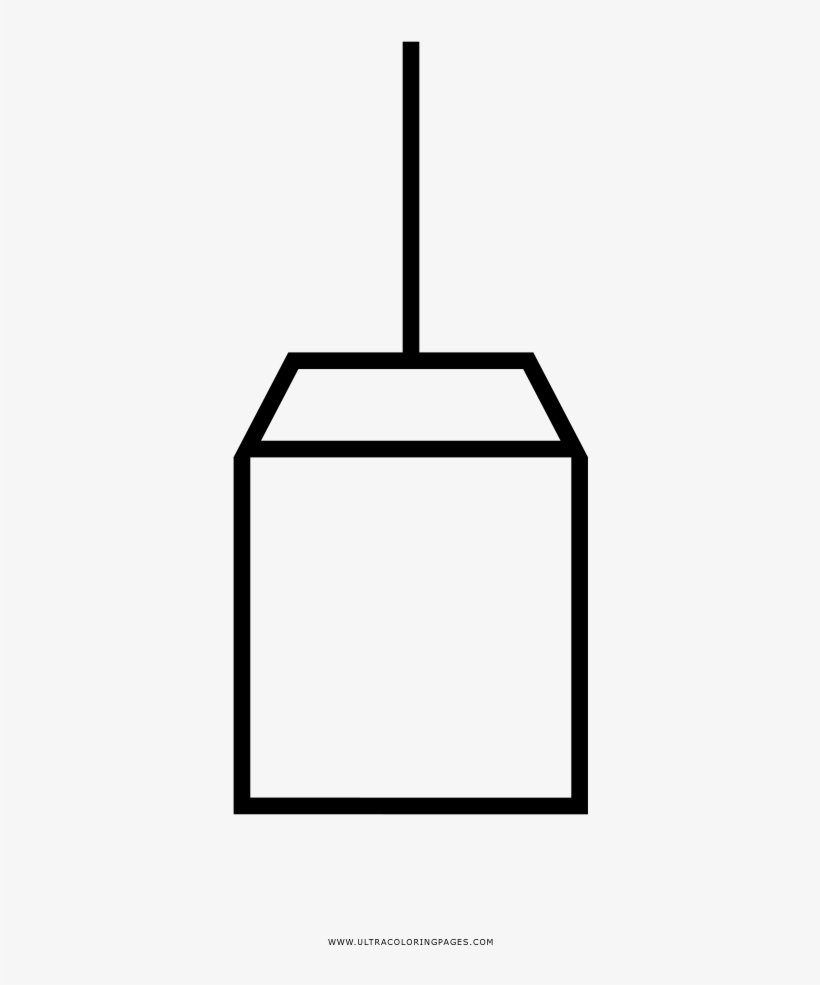 Bolsa De Té Página Para Colorear - Line Art, transparent png download