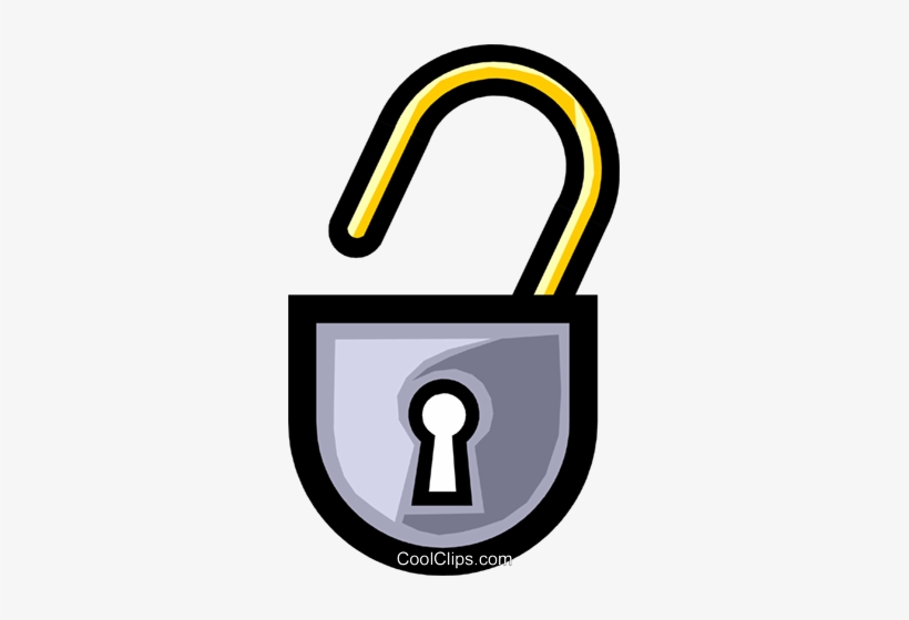 Símbolo De Um Cadeado Livre De Direitos Vetores Clip - Illustration, transparent png download
