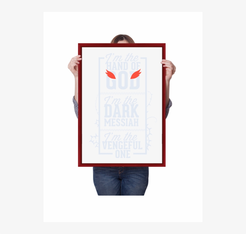 I'm The Hand Of God - Sign, transparent png download