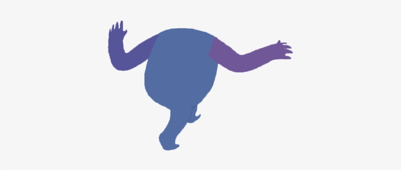 Blue Body Violetarm Purplearm Cluster - Illustration, transparent png download