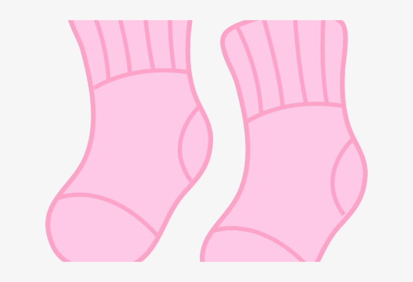 Baby Girl Footprint Clipart - Clip Art, transparent png download