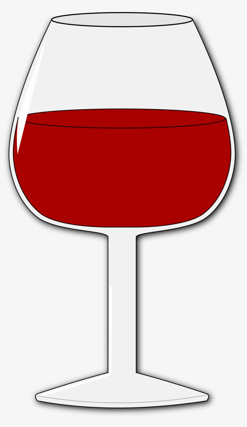 Big Image - Wine Glass, transparent png download