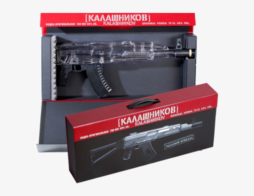 View All Images - Водка Калашников Автомат Цена, transparent png download