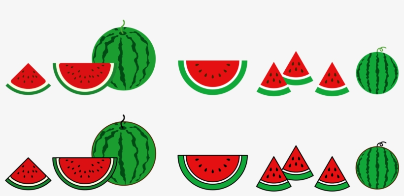 Watermelon Christmas Ornament Fruit Leaf Christmas - Clip Art, transparent png download