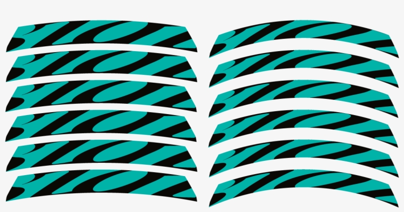 42/38/35-series Rim Decal Kit - Decal, transparent png download