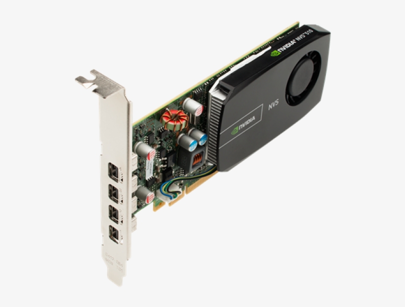 Tarjeta Gráfica Nvidia Quadro Nvs 510 2gb Gddr3 4 Mini - Quadro 410, transparent png download