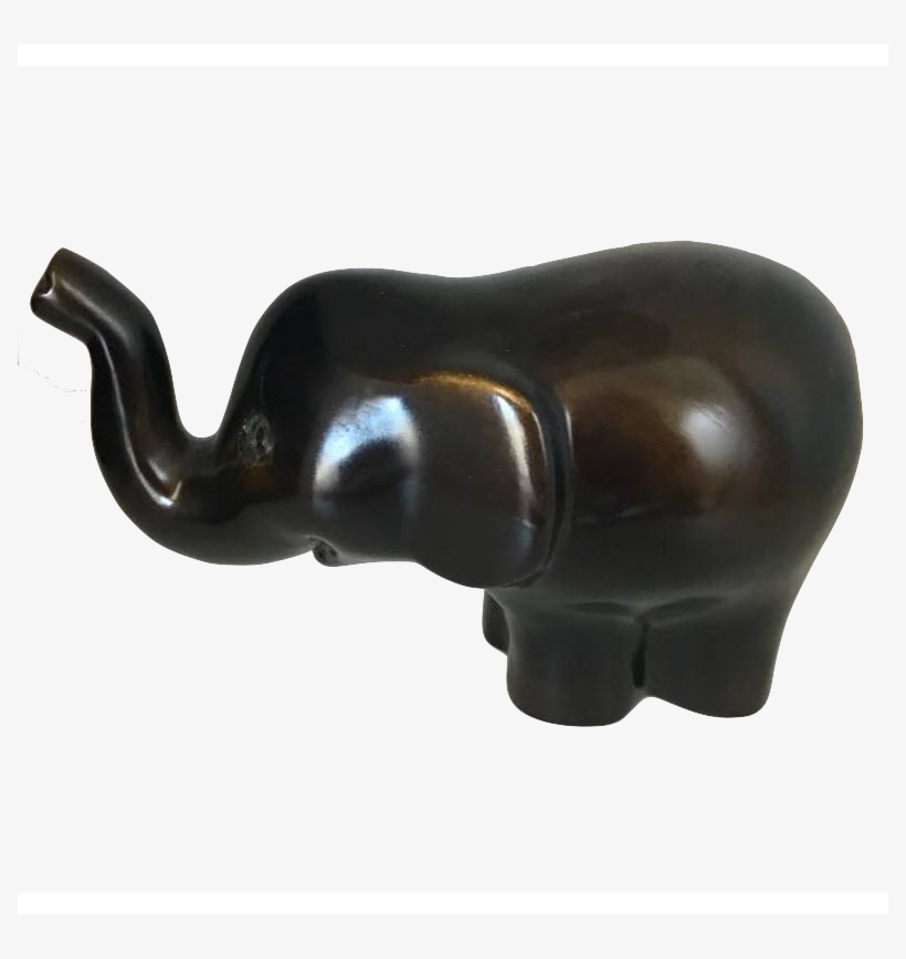 Jayav Art Sculpture Baby Elephant Lacquered Sculpture - Sculpture, transparent png download