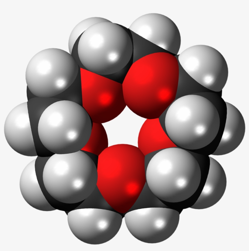 Crown 5 3d, Science Technology - Crown Ether 15, transparent png download