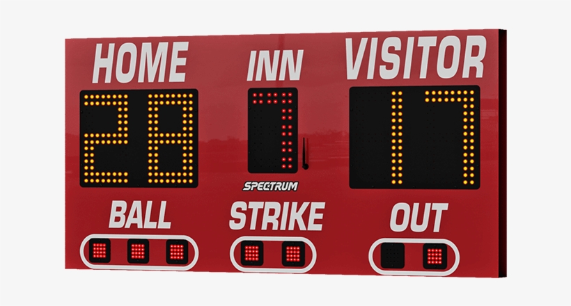 Buy Electronic Scoreboards Baseball, transparent png download